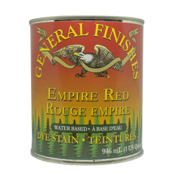 General Finishes - Teinture à Bois - Empire Red