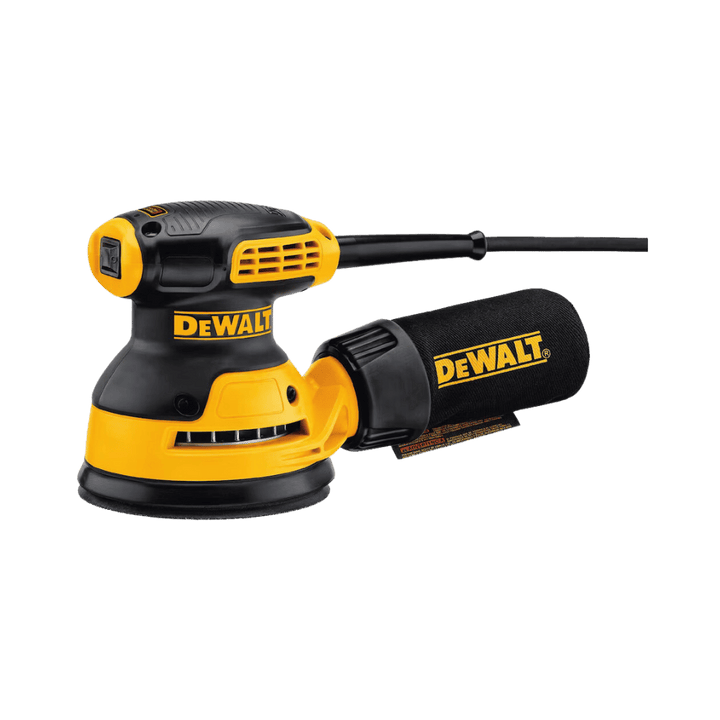 Ponceuse Orbitale DEWALT DWE6421 - Outil Compact de Finition du Bois de 5 Pouces avec Sac à Poussière