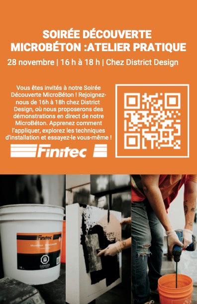 SOIRÉE DÉCOUVERTE  MICROBÉTON - ATELIER PRATIQUE - 28 Novembre