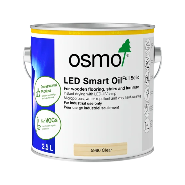 Osmo LED Smart Oil – Huile Cire Dure à durcissement LED-UV