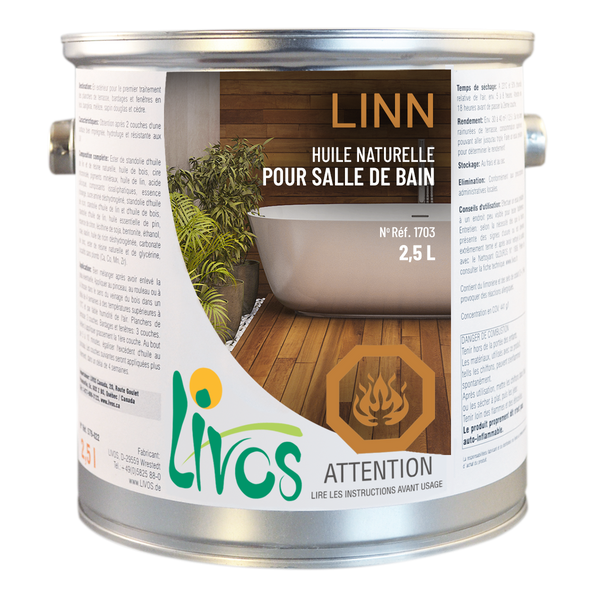 Livos - Linn Bathroom Furniture Oil