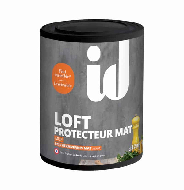 iDecorative – Loft id - Mat Protector – Wall